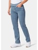 GOLDNER Jeansschlupfhose Louisa in hellblau