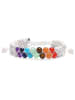 Saraswati Design Nonbook - Armband "Chakra" Howlith- und Chakra Edelsteine