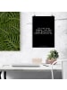 Mr. & Mrs. Panda Plakat Ich bin kein Single,... mit Spruch in Schwarz