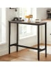VASAGLE Bartisch Barnet in Greige-schwarz - (B)40 x (H)90 x (T)100 cm