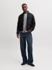 Jack & Jones Strickjacke in Light Grey Melange