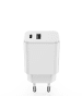 Setty Setty Ladegerät 1x USB + USB-C 3A 20W weiß