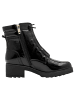 Marco Tozzi Stiefelette in BLACK PAT.