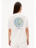 armedangels T-Shirt Tarjaa Graphic in weiß