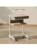 HOMCOM Schreibtisch in Eiche 56L x 51B x 79H cm