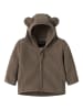 name it Fleecejacke in Walnut