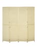 HOMCOM Paravent-180L x 1,6B x 180H cm-Naturholz