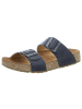 HAFLINGER Klassische Pantolette in blau