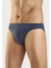 H.I.S Slip in blau/navy-blau-gestreift/navy-blau-bedruckt