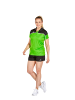 erima Damen Change By Erima Poloshirt in green/schwarz/weiss
