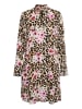 CULTURE Kleid CUatlas A-shape in Leo Flower