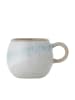 Bloomingville Espresso Tasse PAULA Blau Weiß mit Henkel