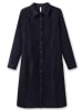 sheego Hemdblusenkleid in tiefblau