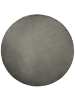 Beliani Kurzflor GESI in Grau - (W) 140 x (H) 1 x (L) 140 cm