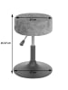 MCW 2er-Set Sitzhocker C22 Bouclé, Grau