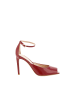 Gianvito Rossi Mehrfarbig Rot Kalbsleder High Absatz Pumps