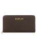 Replay Geldbörse 19 cm brown cocoa - black