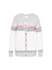 usha BLUE LABEL Women Cardigan in white multicolor