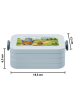 Mr. & Mrs. Panda Bento Box Pinguin & Maus Wanderer Design mit Sp... in Blau Pastell