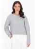 usha WHITE LABEL Women Cardigan in grey melange