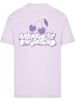 Mister Tee T-Shirt "Paradise Cherries Tee" in Lila
