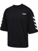 Hummel T-Shirt "Hmloversized Willy T-Shirt SW" in Schwarz