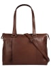 SPIKES & SPARROW Shopper echt Leder in cognac