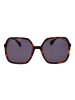 Max Mara Damen Sonnenbrillen Quadrat Braun
