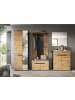 ebuy24 Garderobenmöbel Canu Eiche 255 x 37 cm
