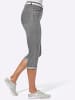WITT WEIDEN Caprijeans in grey denim