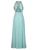 Vera Mont Abendkleid mit Placement in Bright Jade