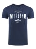 Mustang T-Shirt Print Tee Mustang in Blau