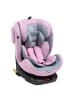 BeBelissimo Kindersitz I-SIZE 40-150 cm, 360, Kinderautositz - Leto in Rosa