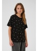 Kaffe T-shirt KAhelen Baggy fit in Black Deep
