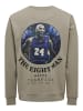 ONLY & SONS Sweatshirt in Vintage Khaki