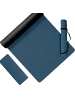 relaxdays Yogamatte in Dunkelblau - (B)68 x (H)0,5 x (T)183 cm