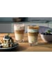 LEONARDO Becher SOLO 6er-Set 410 ml 'Latte Macchiato' rose/braun