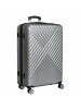 Paradise by CHECK.IN Kingston - 4-Rollen-Trolley 77 cm (lila) in silber