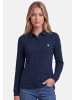 U.S. Polo Assn. U.S. POLO ASSN. Damen Poloshirt Longsleeve P-076 in Navy