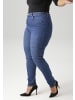 Aniston PLUS Skinny-fit-Jeans in dunkel blau