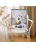Mr. & Mrs. Panda Bild Panda Winter Pommes Design ohne Spruch in Weiß