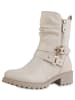 VAN HILL Biker Boots Scarlett in Creme
