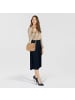 Lacoste City Court Umhängetasche Leder 22 cm in warm beige