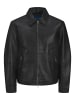 Jack & Jones Lederjacke in Black