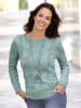 WITT WEIDEN Pullover in kalkmint-meliert