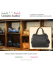 Florence Leder Handtasche Florence Tasche schwarz ca. 31cm