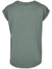 Urban Classics Urban Classics Damen Ladies Extended Shoulder Tee in paleleaf