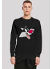 F4NT4STIC Crewneck-Sweater in black