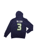 FANATICS Hoodie Seattle Seahawks Nr. 3 Wilson in Blau