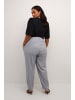 KAFFE curve Hose KCmerla Loose fit in Grey Melange